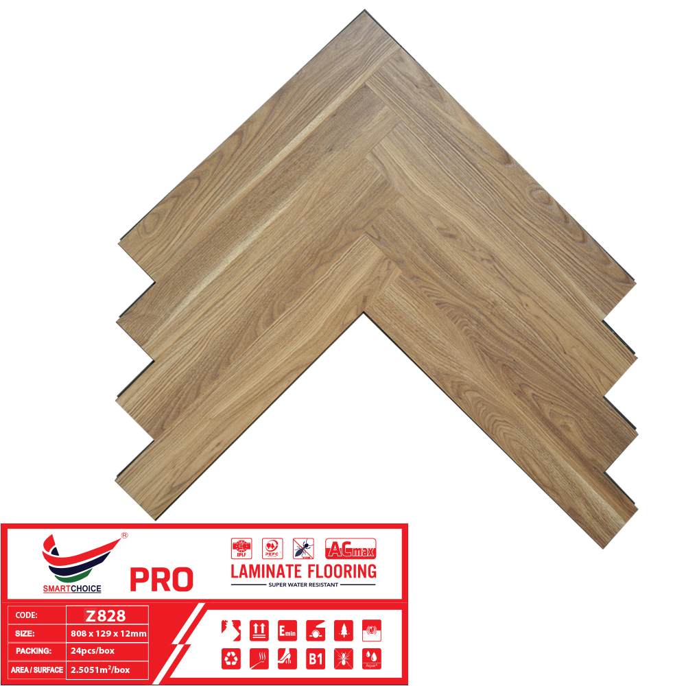 Sàn gỗ Xương cá 12mm